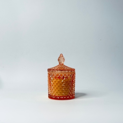 Cukierniczka świeca sojowa pomarańczowa