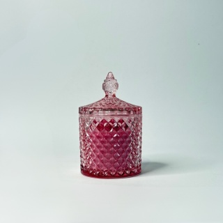 Cukierniczka świeca sojowa różowa