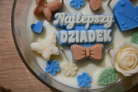 Świeca sojowa Dla Dziadka duża