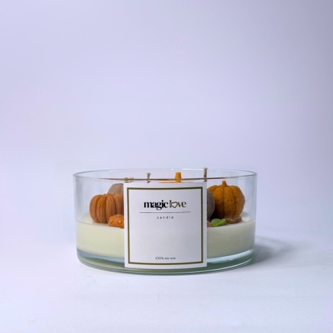 Świeca sojowa Jesień duża