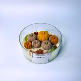 Świeca sojowa Jesień duża