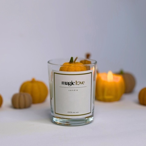 Świeca sojowa Jesień mała dynia