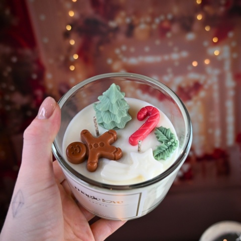 Świeca sojowa Świąteczna mała