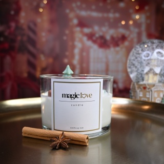 Świeca sojowa Świąteczna mała