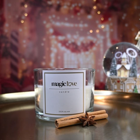 Świeca sojowa Świąteczne Pierniczki mała