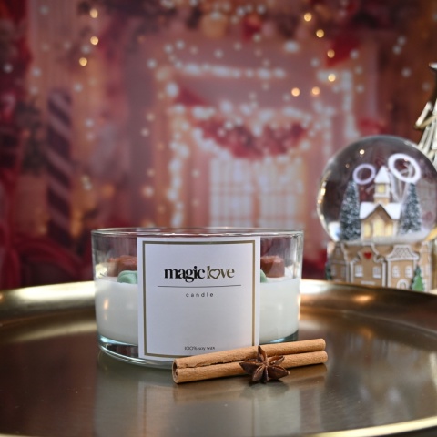 Świeca sojowa Świąteczne Pierniczki Średnia