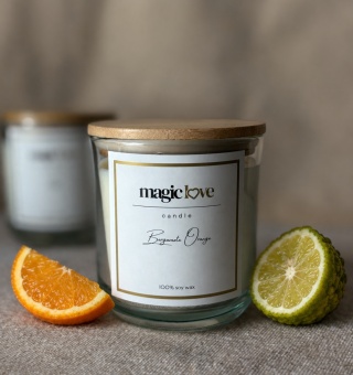 Świeca sojowa Bergamote Orange 260g