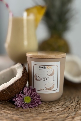Świeca sojowa Coconut