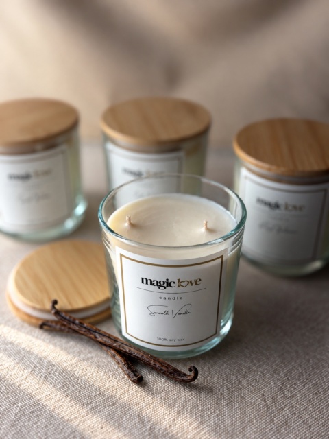 Świeca sojowa Smooth Vanilla 260g
