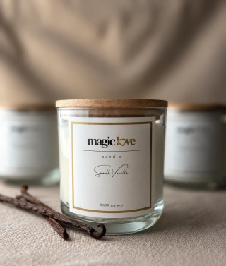 Świeca sojowa Smooth Vanilla 260g
