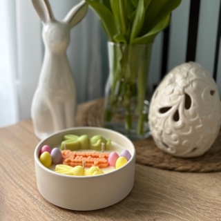 Świeca sojowa Wesołego Alleluja