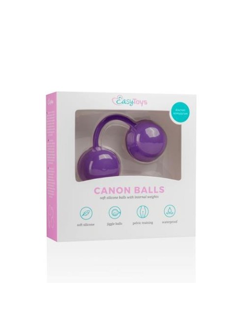 Kulki-Canon Balls Purple Easytoys