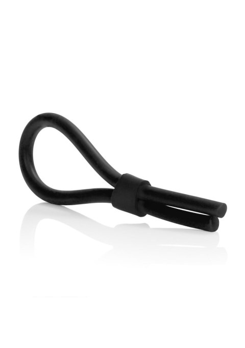 Pierścień-SILICONE STUD LASSO BLACK CalExotics