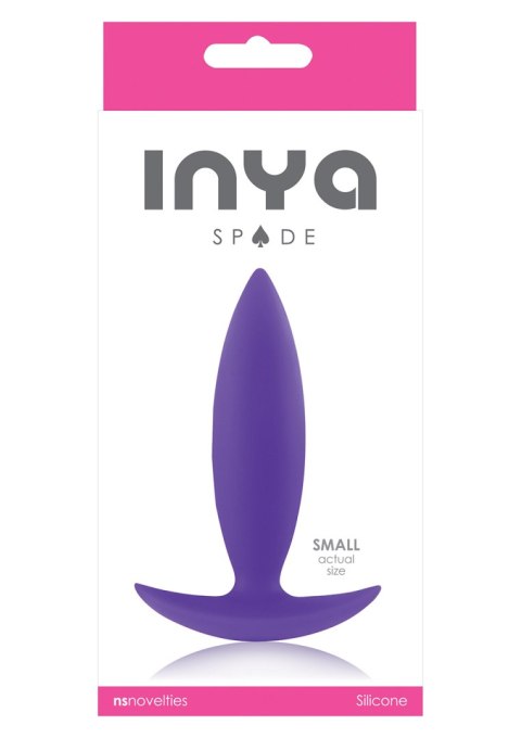 Plug-SPADES SMALL PURPLE NS Novelties