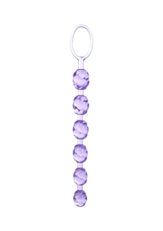 Plug/kulki-SWIRL PLEASURE BEADS PURPLE CalExotics