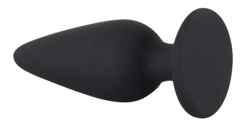 Zatyczka analna korek silikonowy sex plug mały 7cm Black Velvets