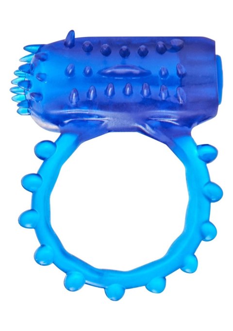 Pierścień-FLEX RING AND FINGER VIBE BLUE TOYJOY