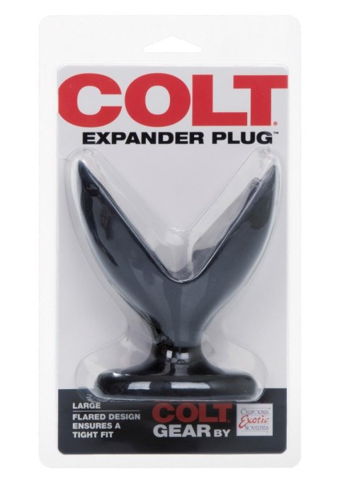 Plug-COLT EXPANDER PLUG LARGE BLACK CalExotics