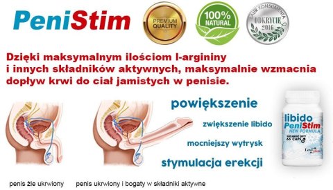 Powiększanie penisa erekcji libido potencji 65tab LoveStim