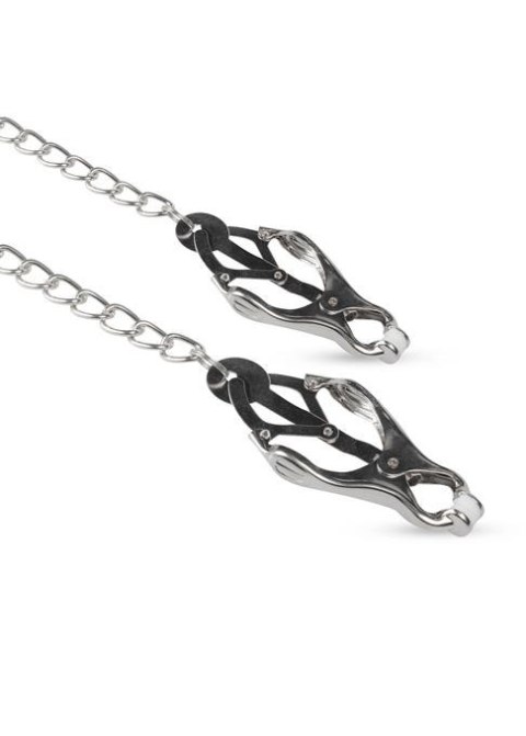 Stymulator-Japanese Clover Clamps With Chain Easytoys