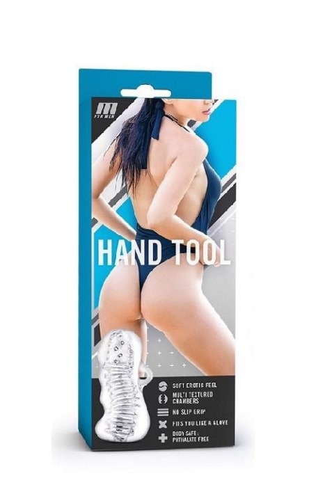 Masturbator-M FOR MEN HAND TOOL CLEAR Blush