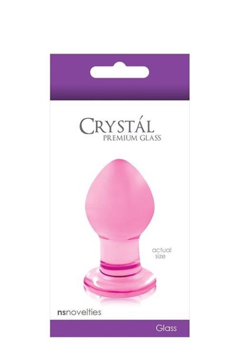 Plug-CRYSTAL SMALL PINK NS Novelties