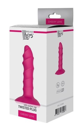 Plug-DREAM TOYS TWISTED PLUG WITH SUCTION CUP Dream Toys