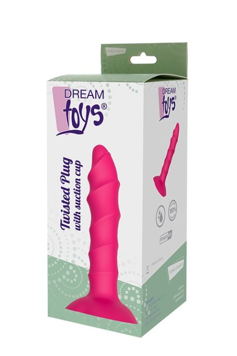 Plug-DREAM TOYS TWISTED PLUG WITH SUCTION CUP Dream Toys