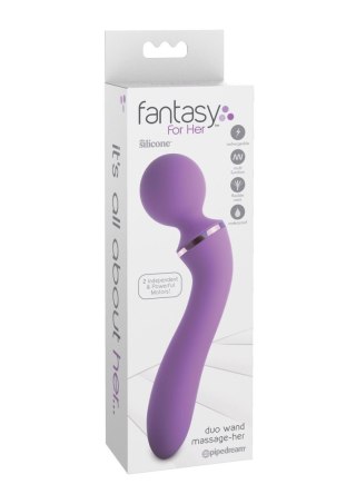 Stymulator-Duo Wand Massage-Her Pipedream