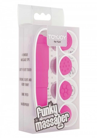 Stymulator-FUNKY MASSAGER VIOLET TOYJOY