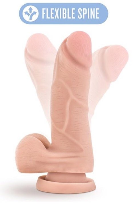 Dildo-au naturel 5.5inch mighty mike beige Blush