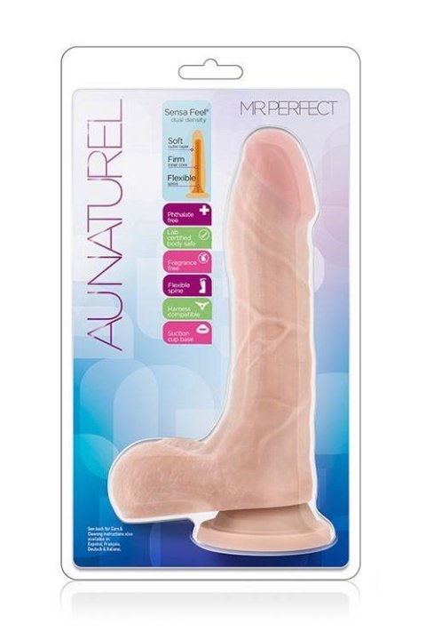 Dildo-au naturel 8.5inch Blush