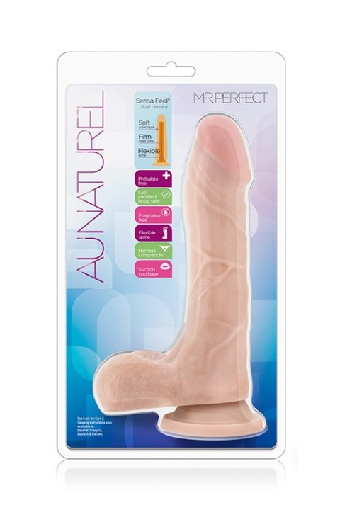 Dildo-au naturel 8.5inch Blush