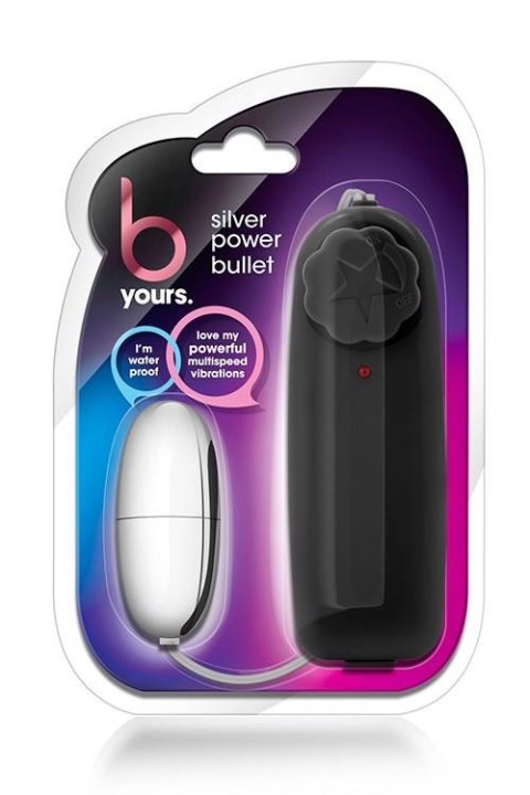 Jajko/wibr-B YOURS SILVER POWER BULLET BLACK Blush