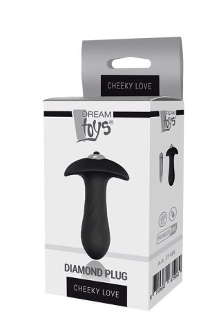 Korek analny unisex wibrująca zatyczka buttplug Dream Toys