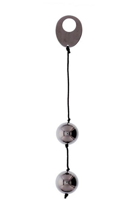 Kulki-DOMINO METALLIC BALLS -CHROME BLACK Seven Creations