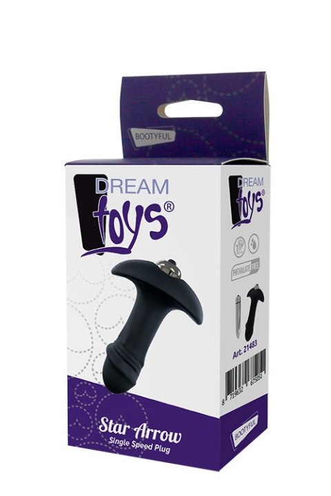 Plug/vibr-DREAM TOYS STAR ARROW SINGLE SPEED PLUG Dream Toys