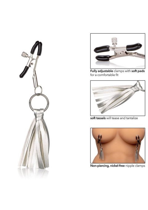 Stymulator-Playful Tassels Nipple Clamps CalExotics