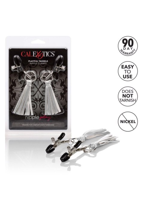 Stymulator-Playful Tassels Nipple Clamps CalExotics