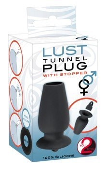 Korek analny otwarta zatyczka plug tunel sex 10cm You2Toys