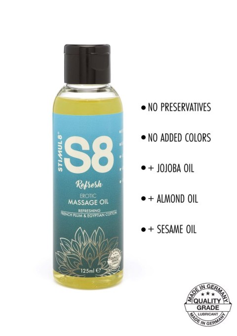 Olejek do masażu S8 Massage Oil 125ml Stimul8 S8