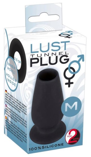 Otwarty korek analny plug tunel sex zatyczka 10cm You2Toys