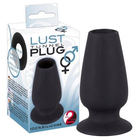 Otwarty korek analny plug tunel sex zatyczka 10cm You2Toys