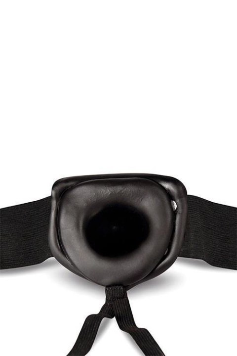 Proteza-DR. SKIN 6INCH HOLLOW STRAP ON BLACK Blush