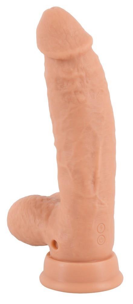 Wibrator penis przyssawka rotacja 21cm 10 trybów Realistixxx