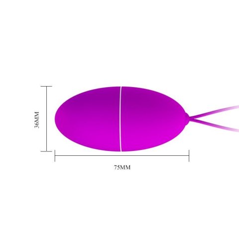 Kulka jajko wibrujące trening ćwicz kegla pilot Pretty Love