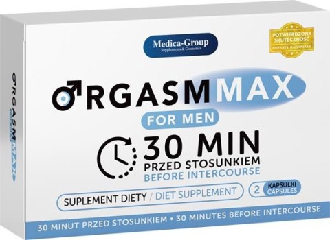 Tabletki na potencję erekcję mężczyzn ORGASM MAX Medica