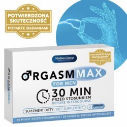 Tabletki na potencję erekcję mężczyzn ORGASM MAX Medica