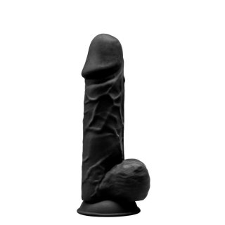 Silikonowe dildo sztuczny penis przyssawka 20,5 cm Silexd