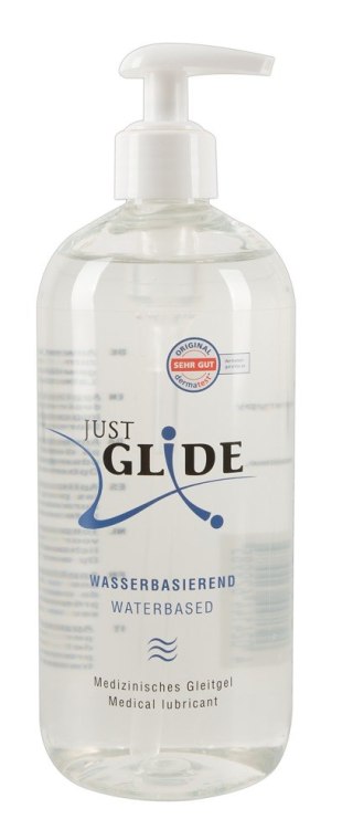 Żel poślizgowy nawilżający wodny wegański 500ml Just Glide